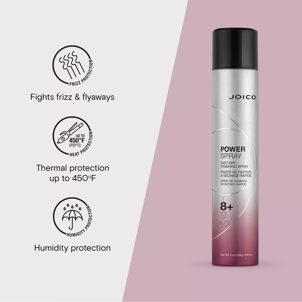 Joico Power Spray Fast-Dry Finishing Spray - Full Size 9.0 oz - Picture 2 of 3